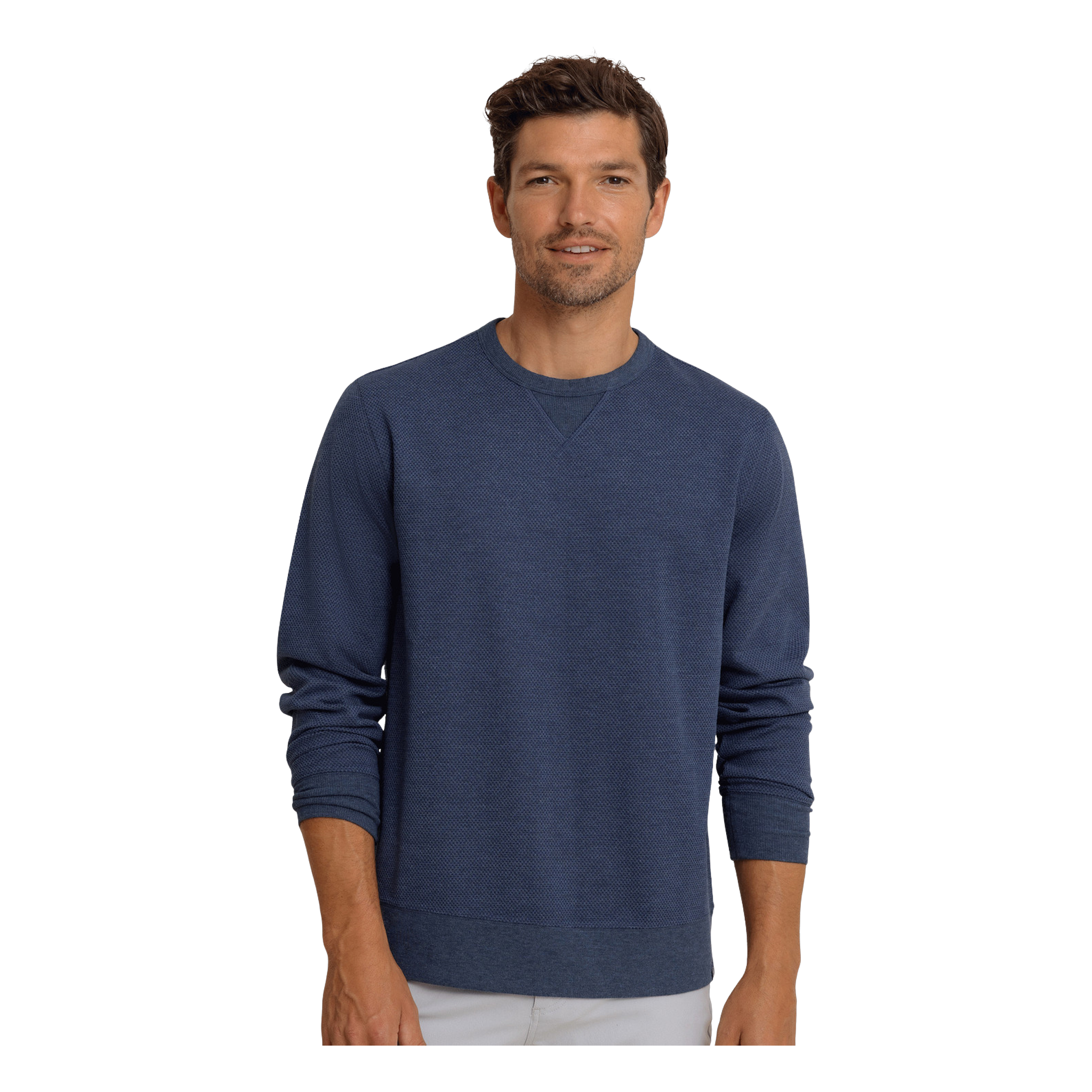 Lowland Luxe Textured Crew