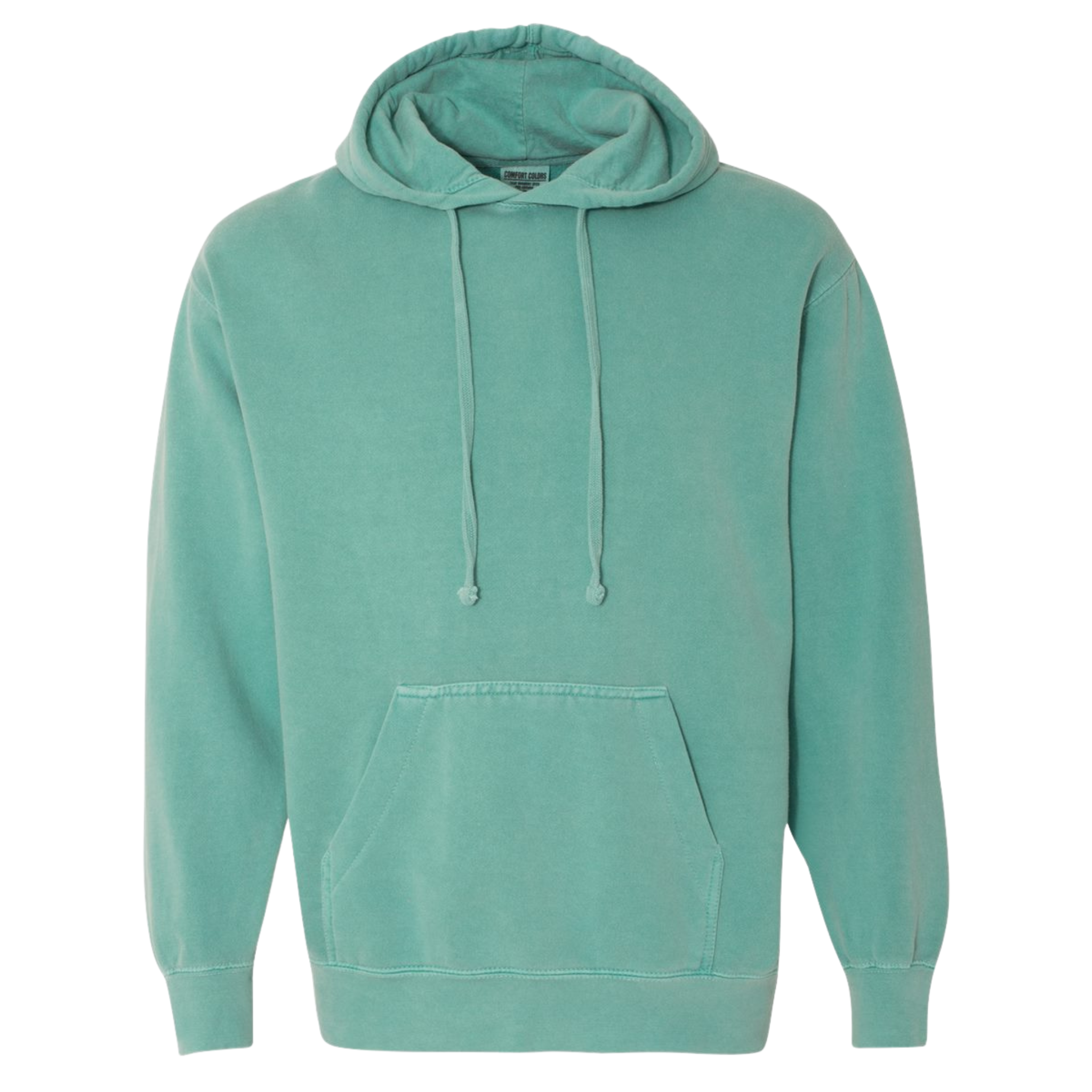 Relaxed Garment Dyed Hooded Sweatshirt