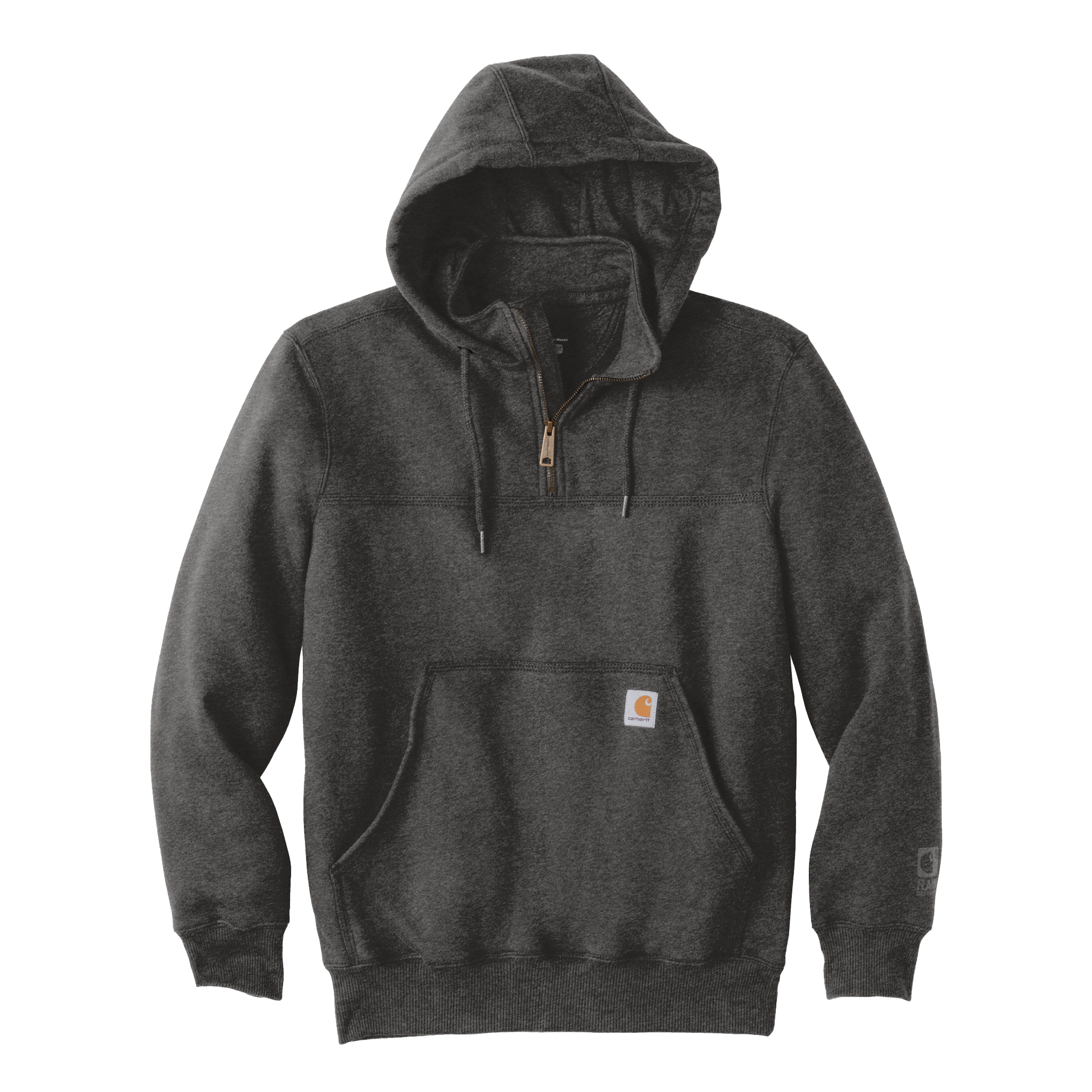 Rain Defender Paxton Heavyweight Hooded Zip Mock Sweatshirt