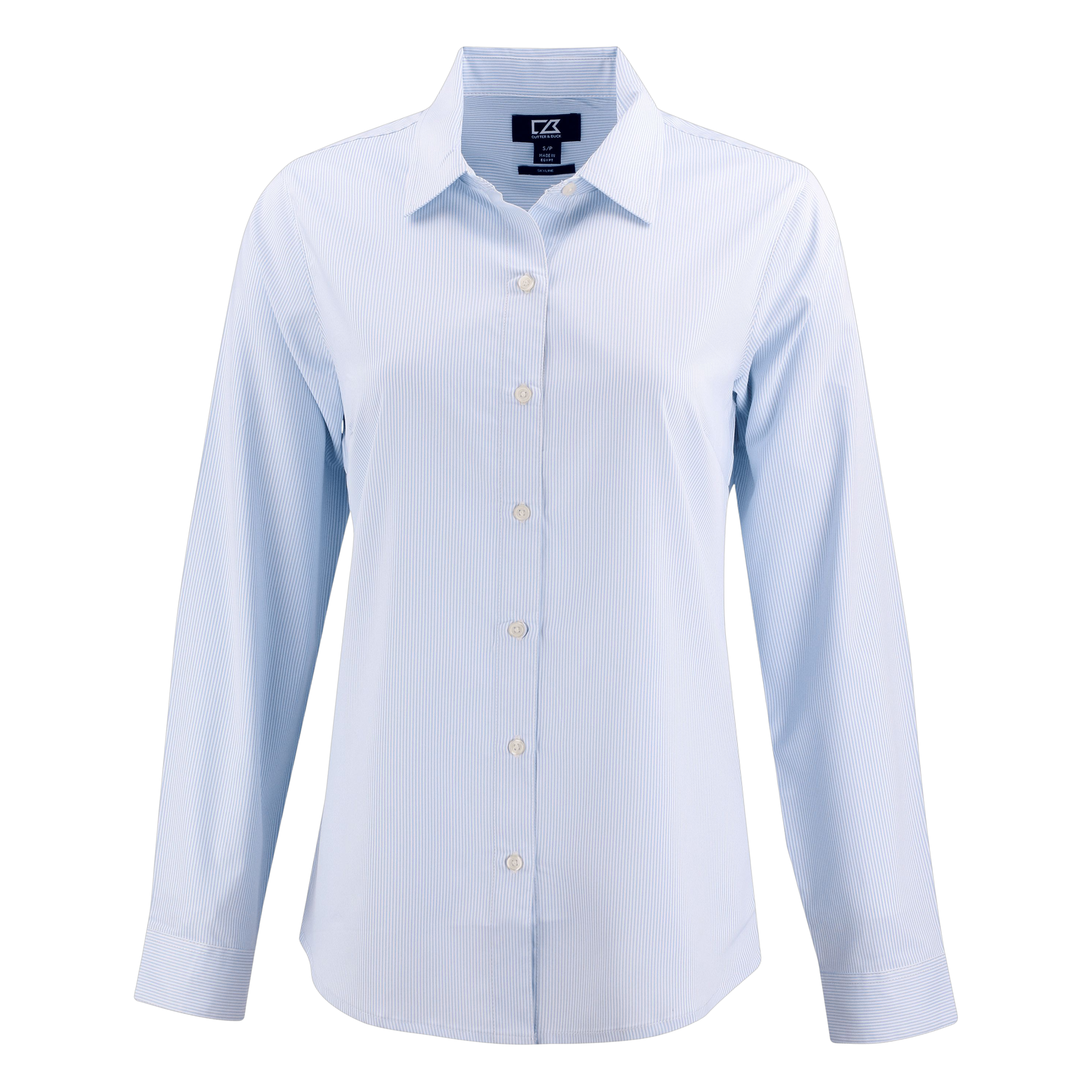 Women's Skyline Pinstripe Dress Shirt