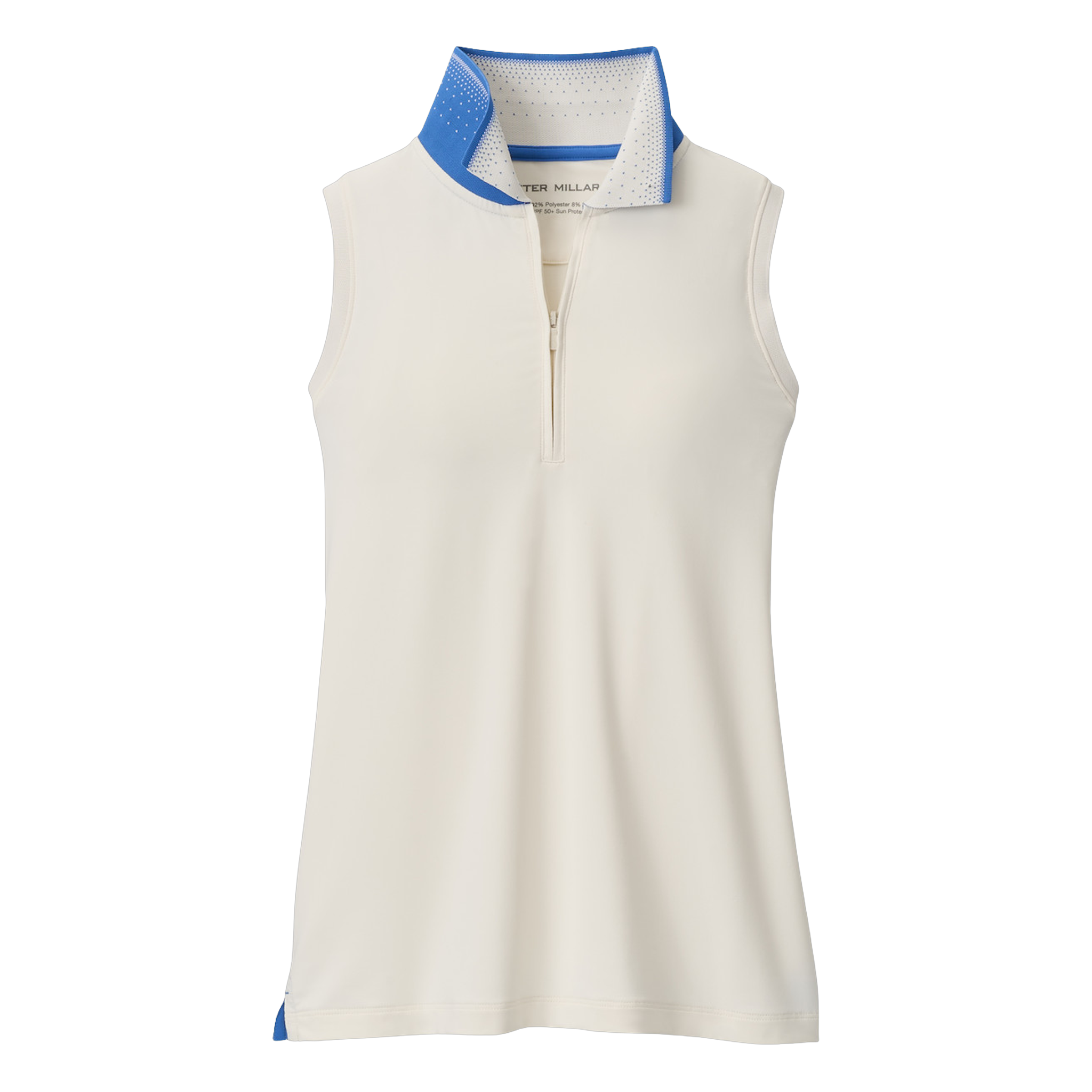 Chrissie Sleeveless Zip Polo