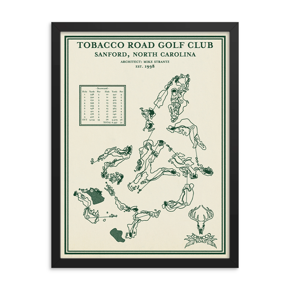 Tobacco Road Golf Club Course Map