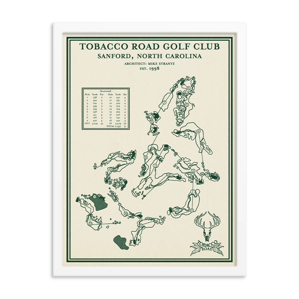 Tobacco Road Golf Club Course Map